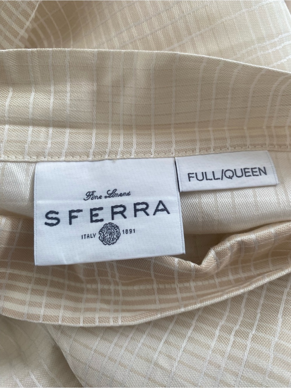 Sferra Full/Queen Duvet Cover 88x92 Made in Italy